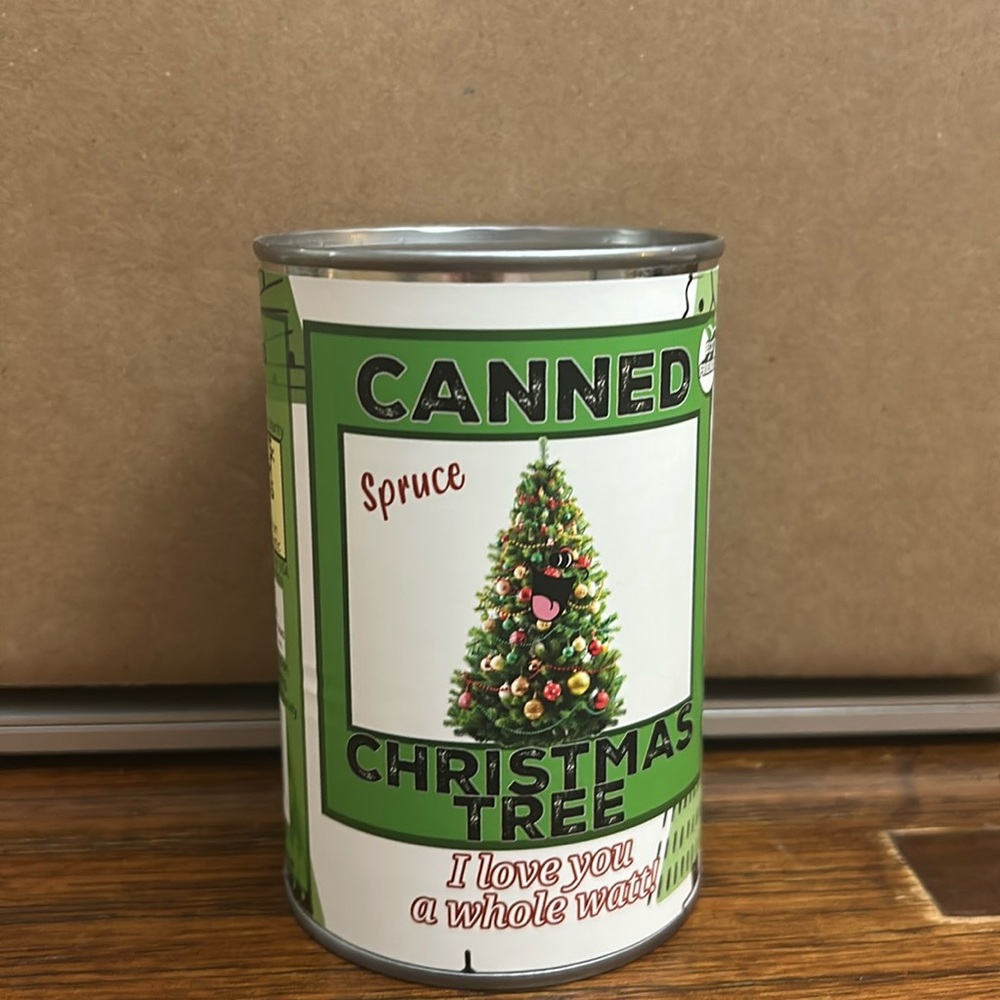 Canned Christmas Tree 🎄